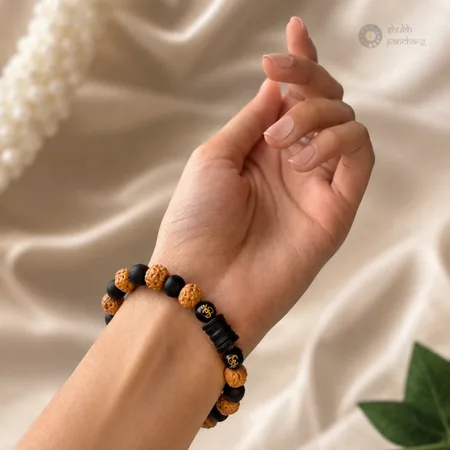 Karungali Rudraksh Bracelet
