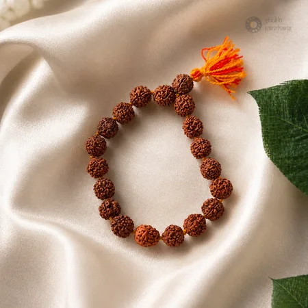 Panch Mukhi Brown Rudraksh Bracelet